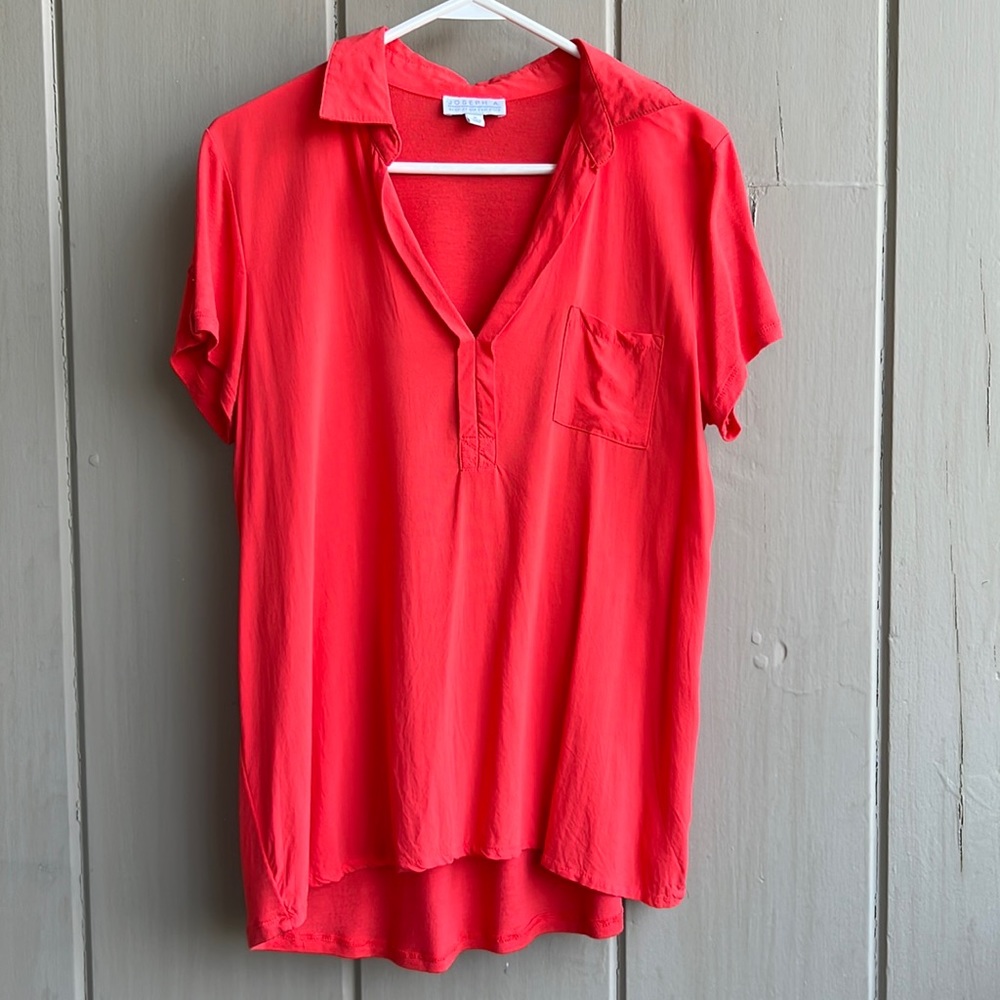 Joseph A Orange Top_ Size M